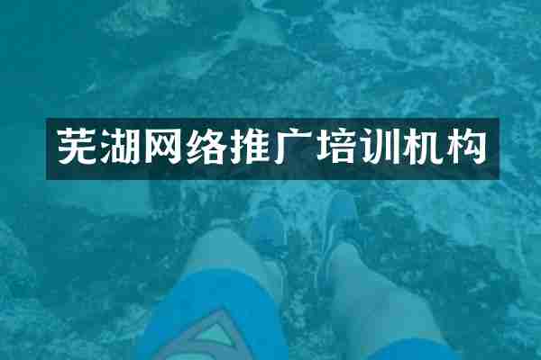 芜湖网络推广培训机构