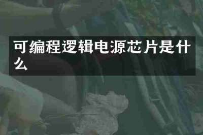 可编程逻辑电源芯片是什么