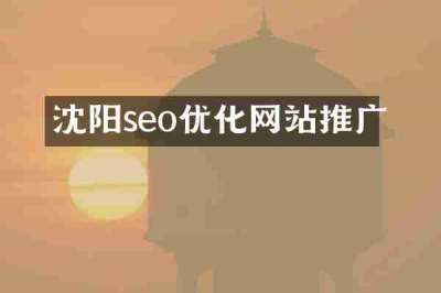 沈阳seo优化网站推广
