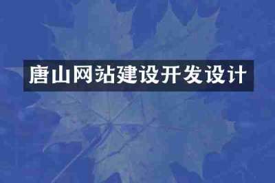 唐山网站建设开发设计