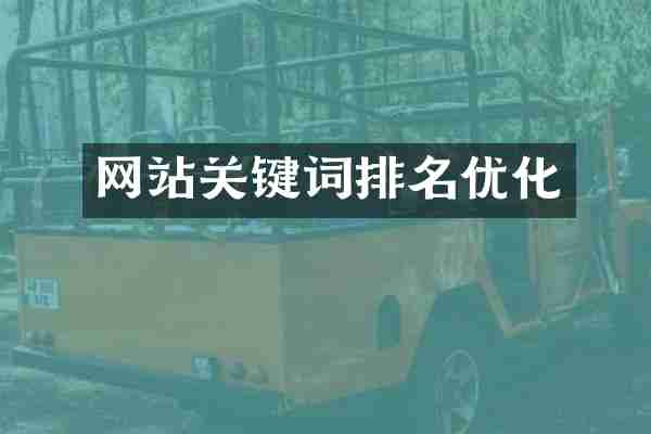 网站关键词排名优化