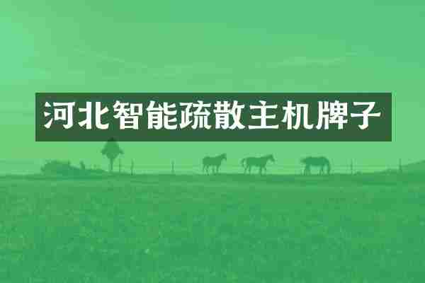 河北智能疏散主机牌子