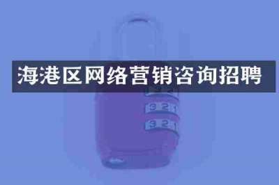 海港区网络营销咨询招聘