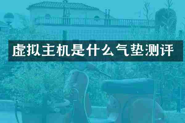 虚拟主机是什么气垫测评