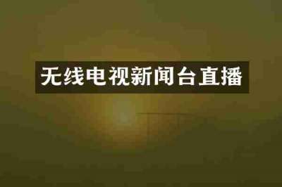 无线电视新闻台直播