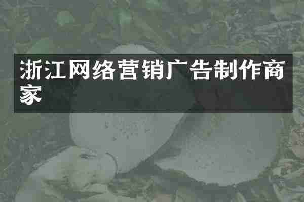 浙江网络营销广告制作商家