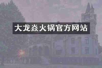 大龙焱火锅官方网站