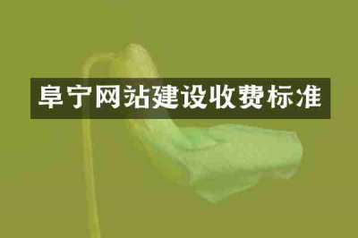 阜宁网站建设收费标准