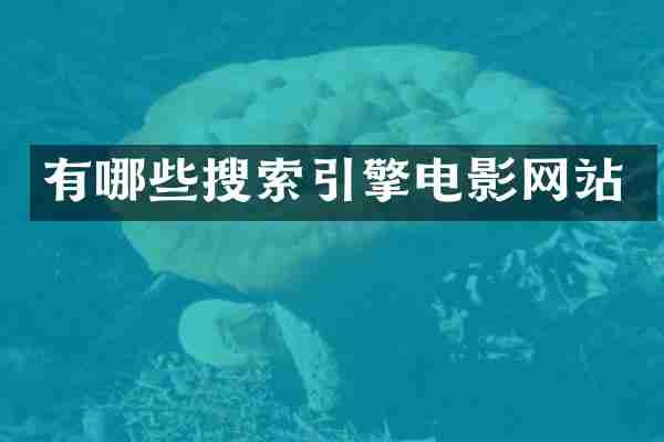 有哪些搜索引擎电影网站