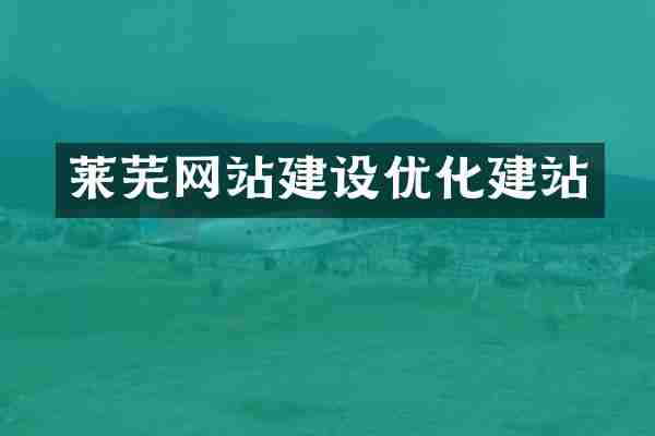 莱芜网站建设优化建站