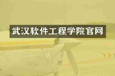 武汉软件工程学院官网