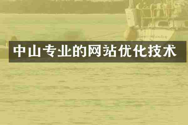 中山专业的网站优化技术