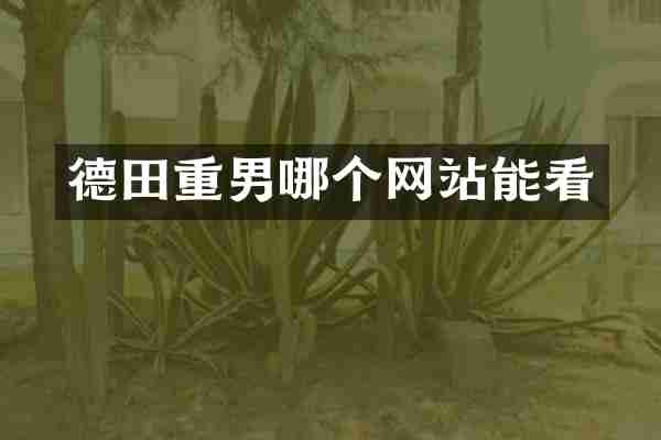 德田重男哪个网站能看