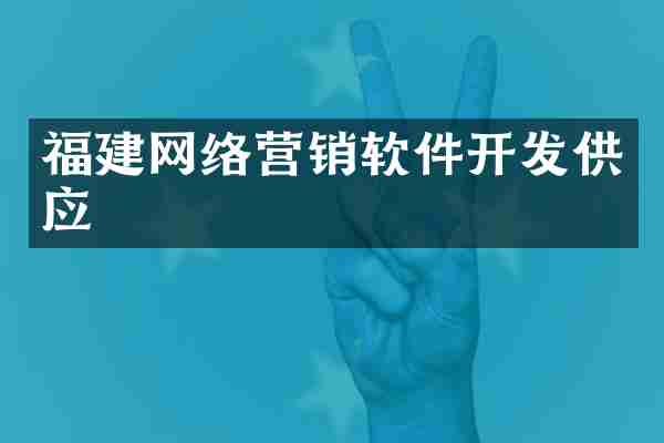 福建网络营销软件开发供应