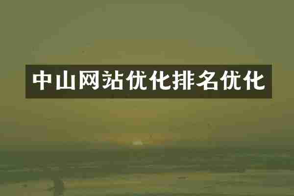 中山网站优化排名优化