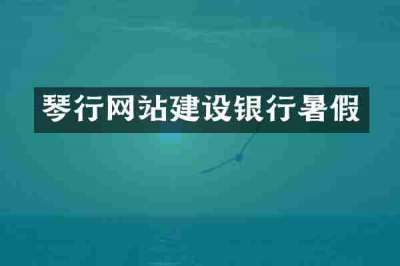琴行网站建设银行暑假