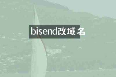bisend改域名