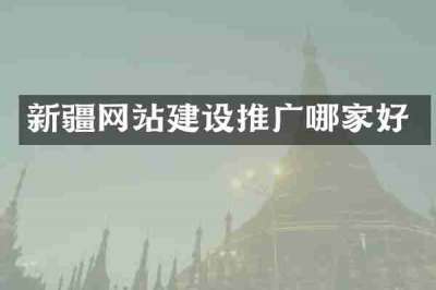 新疆网站建设推广哪家好