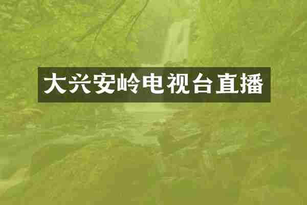 大兴安岭电视台直播