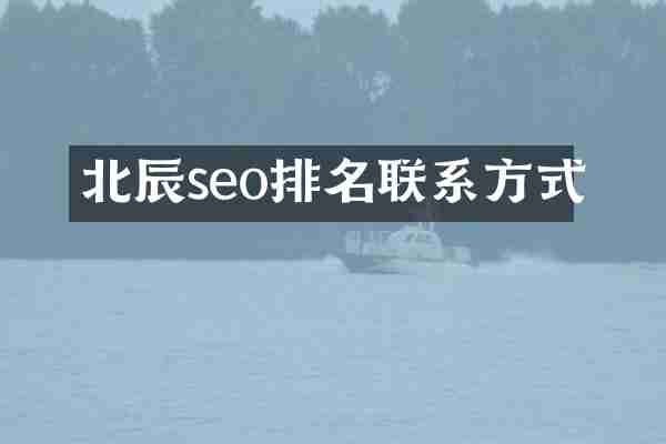 北辰seo排名联系方式