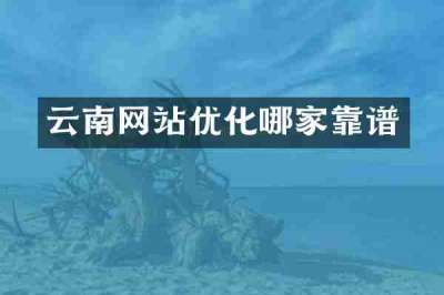 云南网站优化哪家靠谱