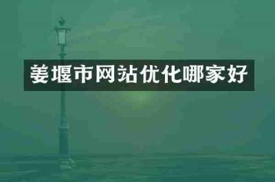 姜堰市网站优化哪家好