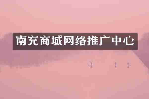 南充商城网络推广中心