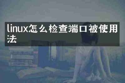 linux怎么检查端口被使用方法