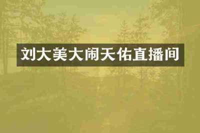 刘大美大闹天佑直播间