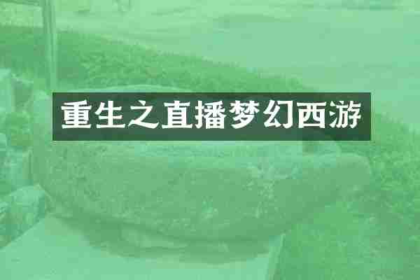 重生之直播梦幻西游
