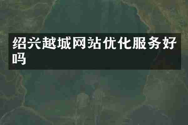 绍兴越城网站优化服务好吗