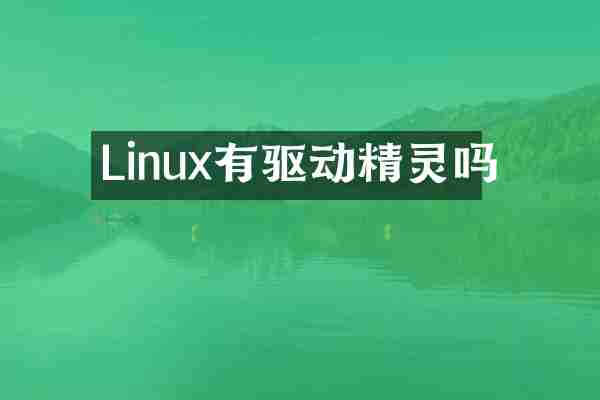 Linux有驱动精灵吗