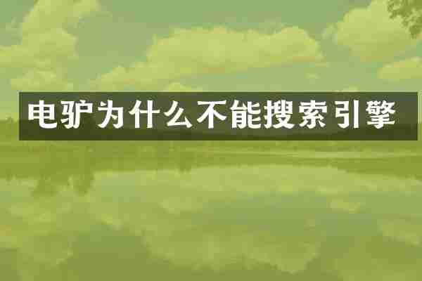 电驴为什么不能搜索引擎