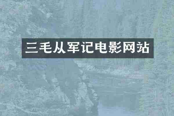 三毛从军记电影网站