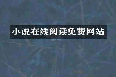 小说在线阅读免费网站