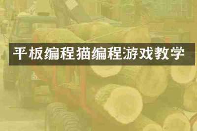 平板编程猫编程游戏教学