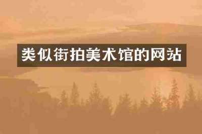类似街拍美术馆的网站