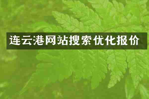 连云港网站搜索优化报价