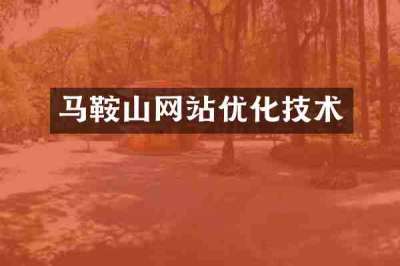 马鞍山网站优化技术