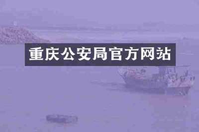 重庆公安局官方网站