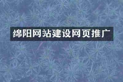 绵阳网站建设网页推广