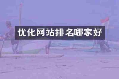 优化网站排名哪家好