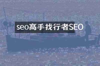 seo高手找行者SEO