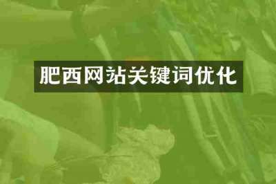 肥西网站关键词优化
