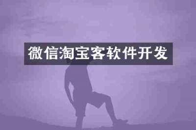 微信淘宝客软件开发