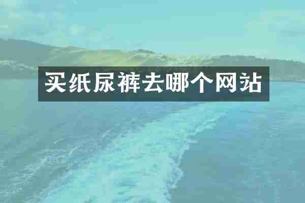 买纸尿裤去哪个网站