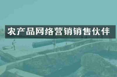 农产品网络营销销售伙伴