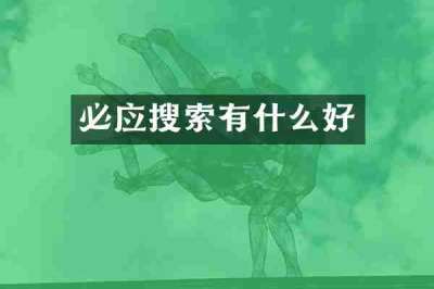 必应搜索有什么好