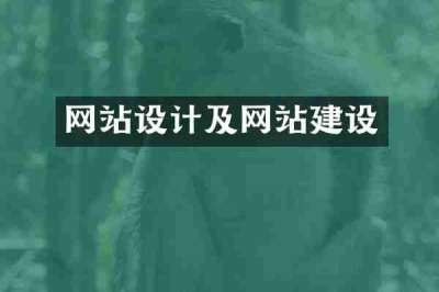 网站设计及网站建设