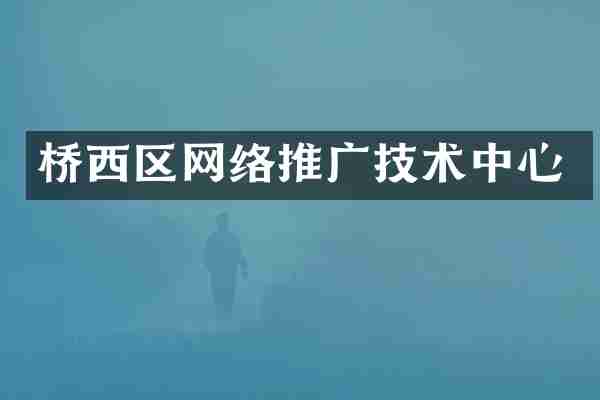 桥西区网络推广技术中心